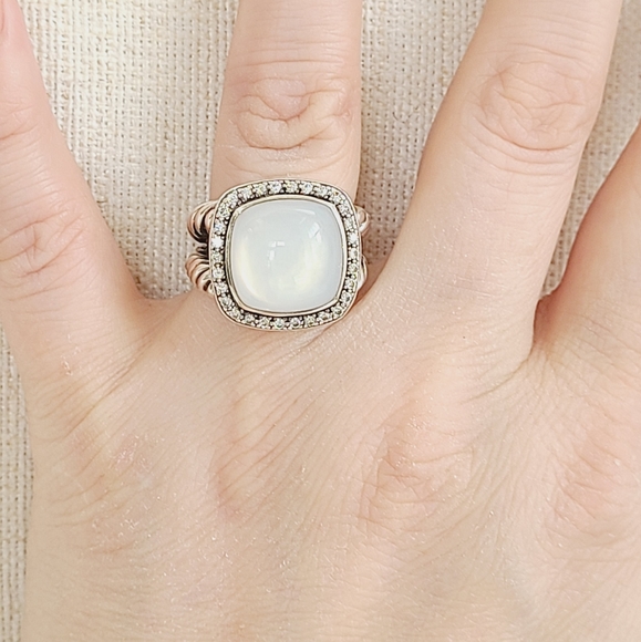 David Yurman Albion 14mm Moon Quartz (Moonstone) D - Picture 10 of 15